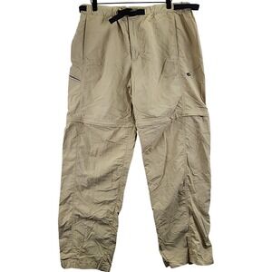 Patagonia Gi II Convertible Hiking Pants Mens XL Khaki Zip Off Gorpcore Outdoor